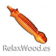 Hand and foot reflexology probe for wood therapy treatments