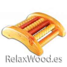 "Relaxe pé simples" para madeira pé terapia de relaxamento