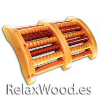 Relax Fuß-Double für Entspannungstherapie Fuß Holz