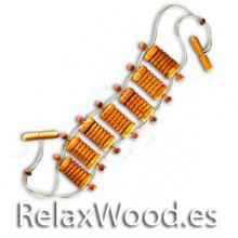 Massaging Belt therapy treatments wood