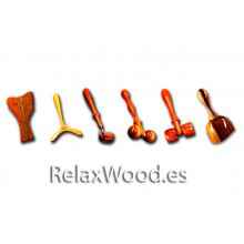 Facial Pack for therapy treatments wood